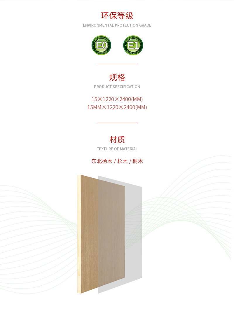 細木工板規(guī)格